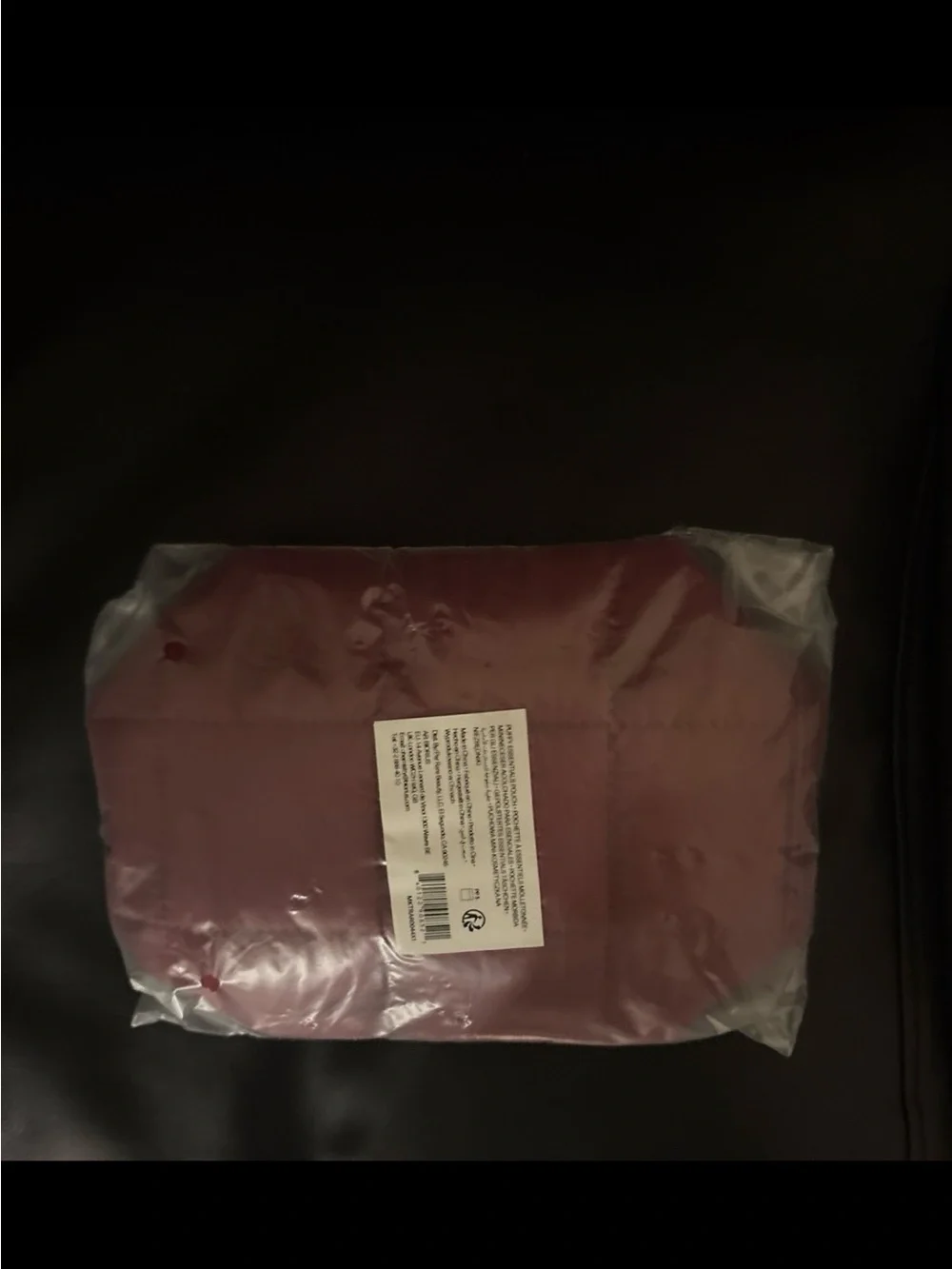 Rare beauty - Puffy Essentials Pouch brand new still in plastic